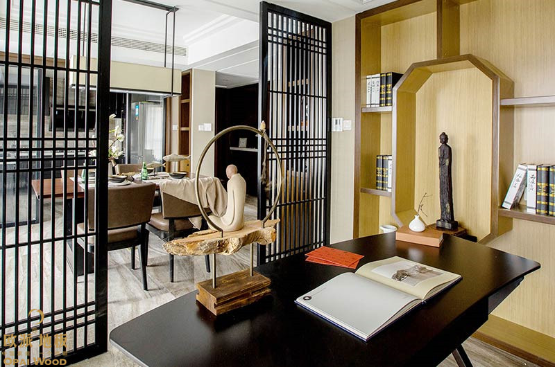 圓盤豆實木地板