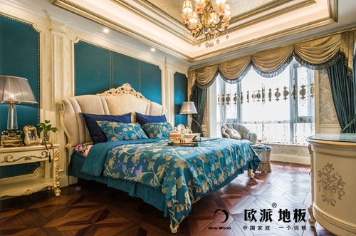 用拼花式木地板盡顯歐式風格